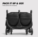 Baby Jogger city tour 2™ Double | Pack it up and go