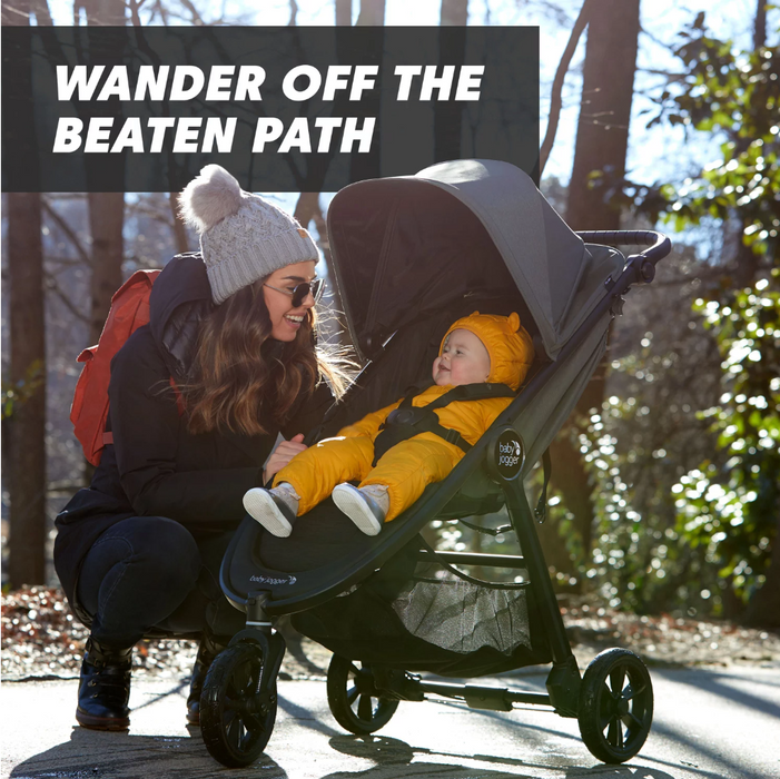 Baby Jogger city mini® GT2 Opulent Black  - compact all-terrain baby stroller