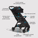 Baby jogger Stroller | city tour 2™ Premium Eco Black features