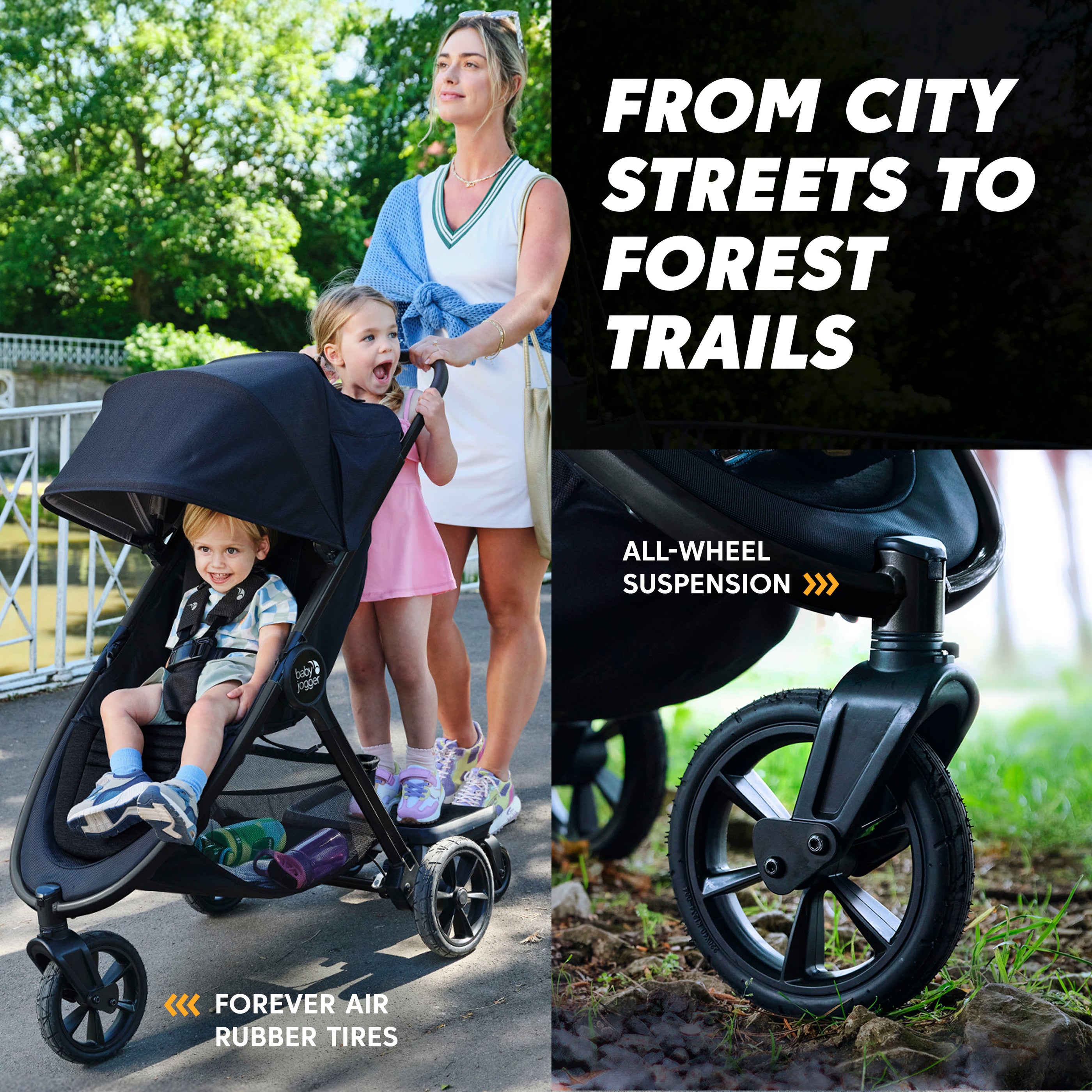 NEW city mini® GT3 Rich Black — BabyJoggerAU