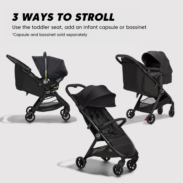 city tour 2 Premium Eco Black BabyJoggerAU