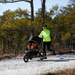 Baby Jogger summit X3 | mother jogging with stroller